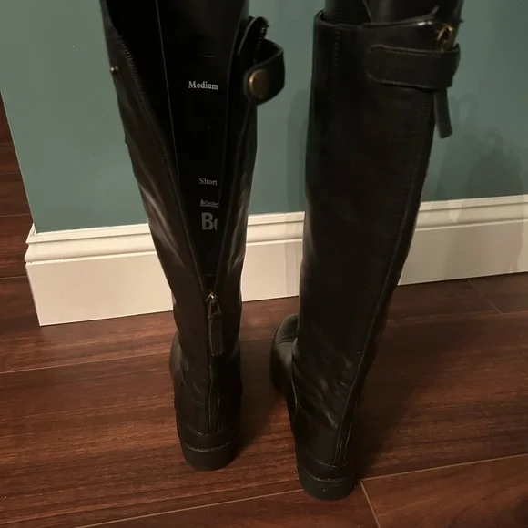 Sam Edelman Penny black leather boots Size 6 - Picture 2 of 7